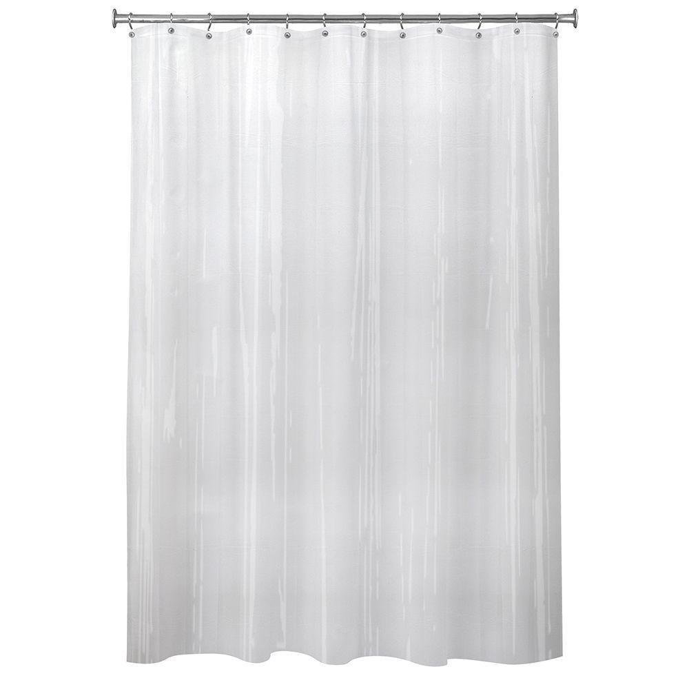 Forro cortina de baño 178x180 cm transparente