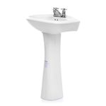 Lavamanos Con Pedestal Color Blanco Olympus - American Standard