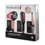 Kit Alisadora, Ondulador Y Secador - Remington