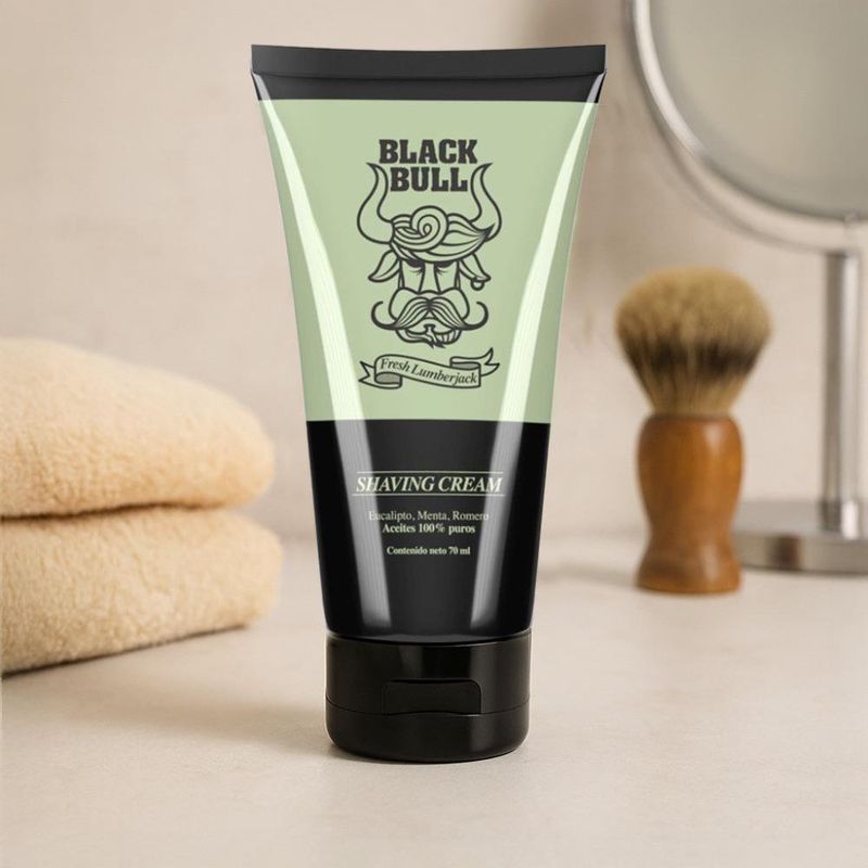 Crema Para Afeitar 70 Ml - Black Bull