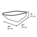 Carretilla 4.5 Ft3 Bastidor Bipartido Pr - Pretul