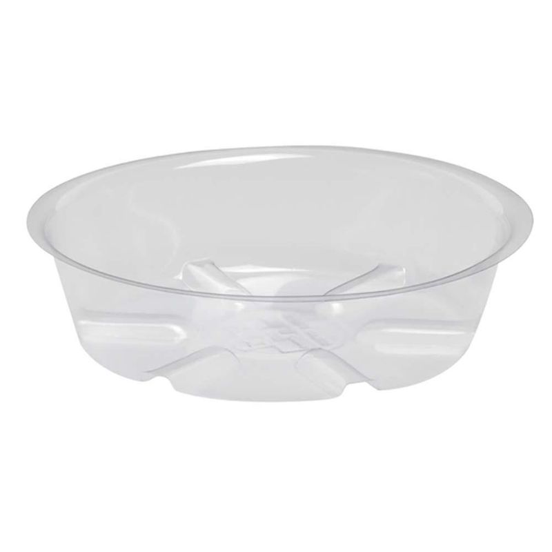 Plato 4 Plg Plástico Transparente - Bond