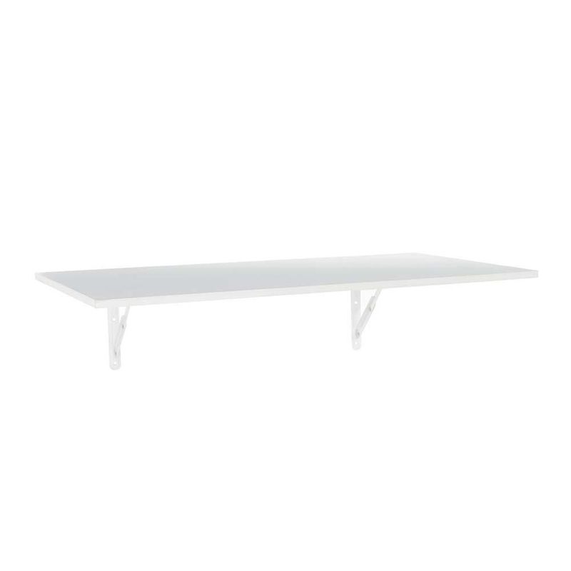 Mesa De Pared Abatible Blanco 90X50 Cm - Complementos