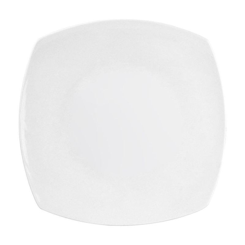 Vajilla 30 Pzas Blanca Porcelana - Toscana