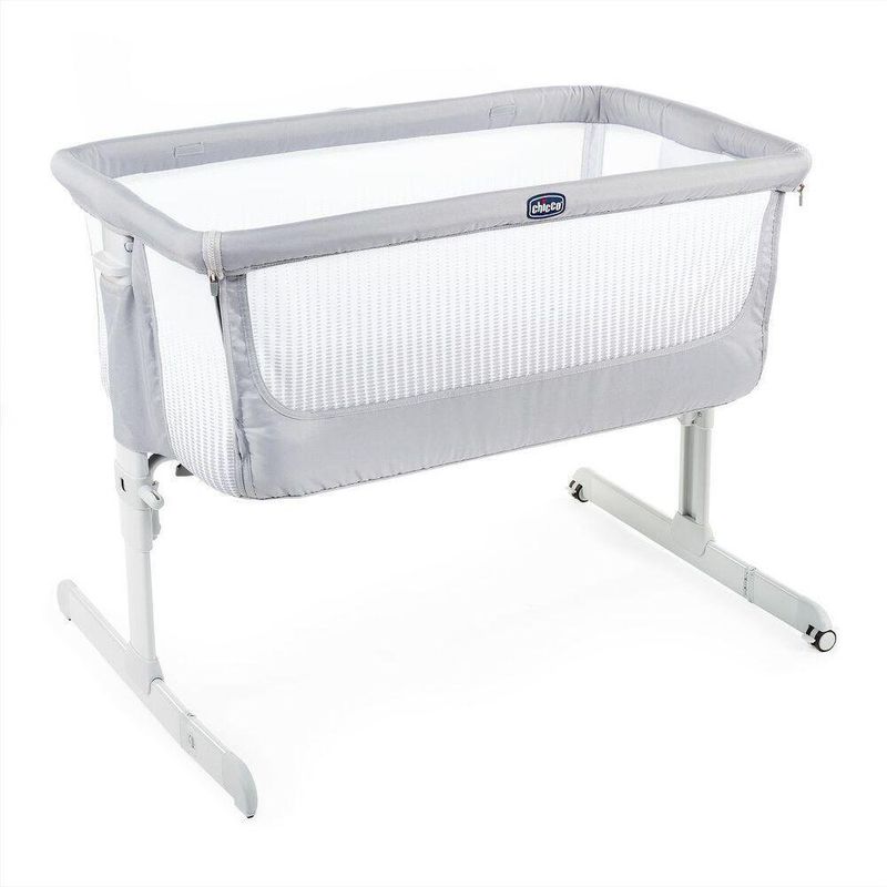 Mini Cuna Next2Me Air Gris - Chicco