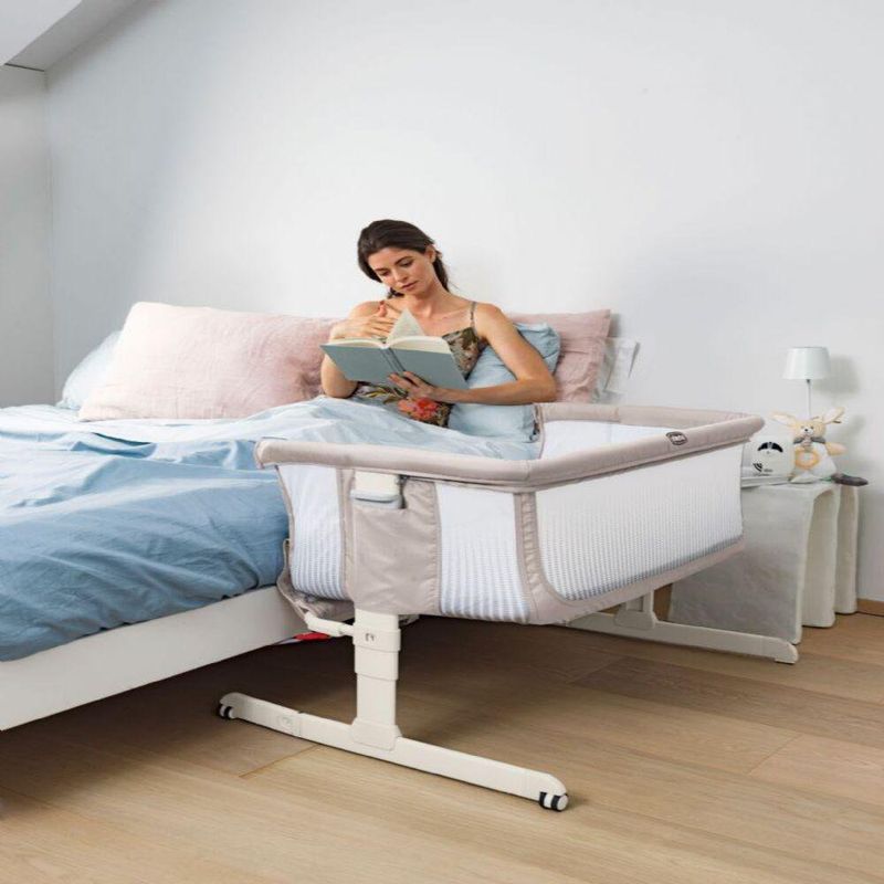 Mini Cuna Next2Me Air Gris - Chicco