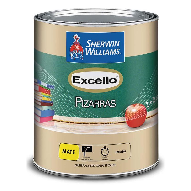 Pintura De Pizarra Negra 1/4 Gal - Sherwin Williams - Cemaco