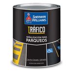 Pintura Tráfico Señalización Satin Rojo 1 Gal - Sherwin Williams