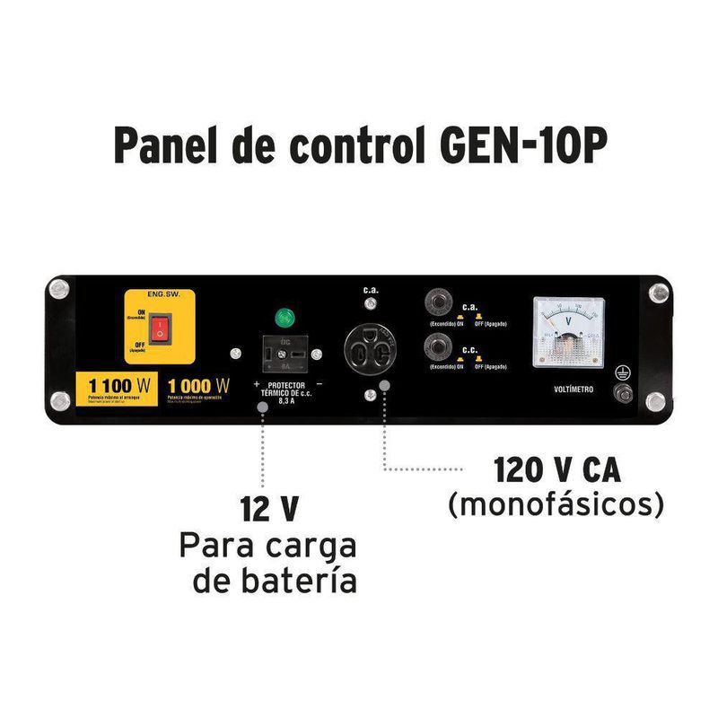 Generador A Gasolina 1000 W - Pretul