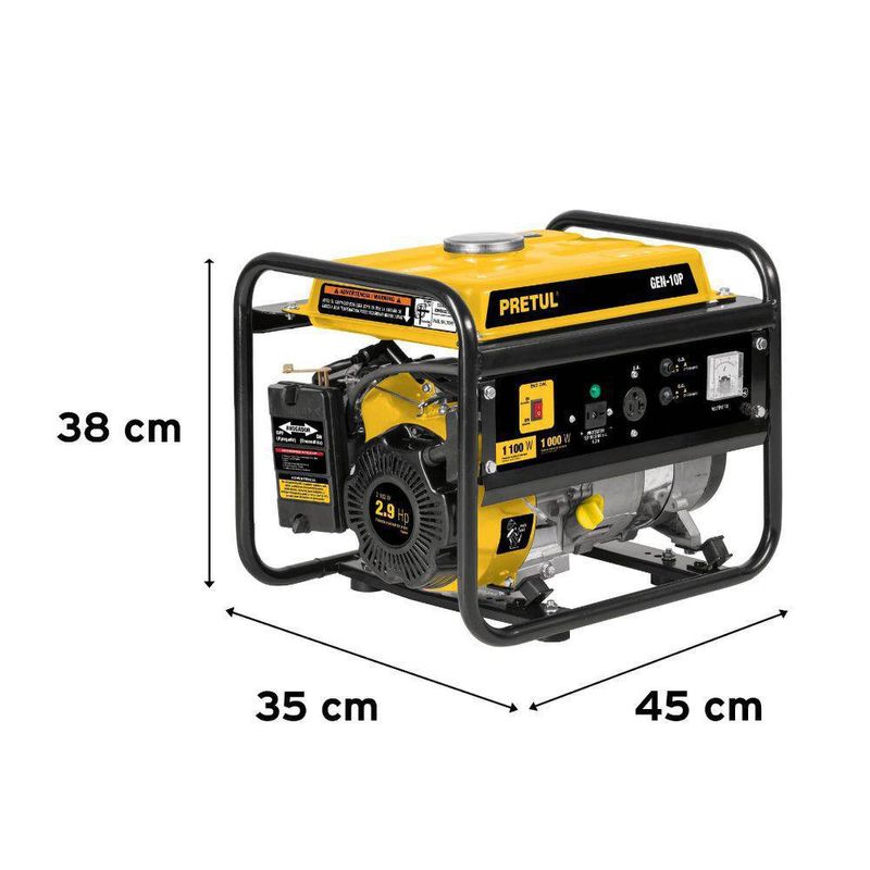 Generador A Gasolina 1000 W - Pretul