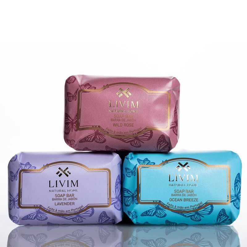Jabón En Barra 150 Gr - Livim Natural Home Varios Aromas