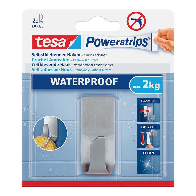 Gancho Multiusos A Prueba De Agua Metal - Tesa
