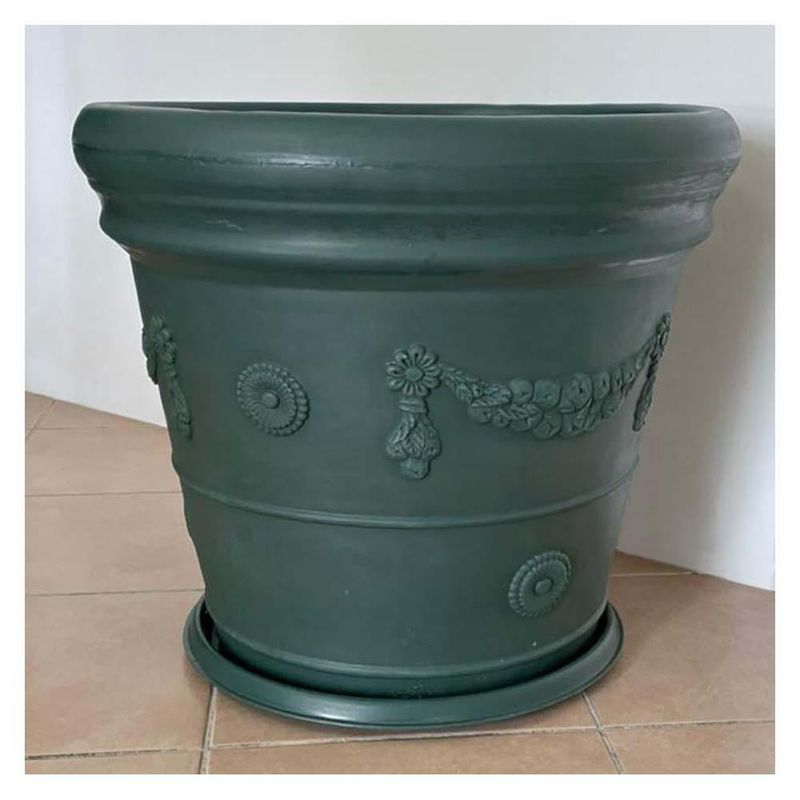Maceta Plástica Verde - Rototec Varios Tamaños