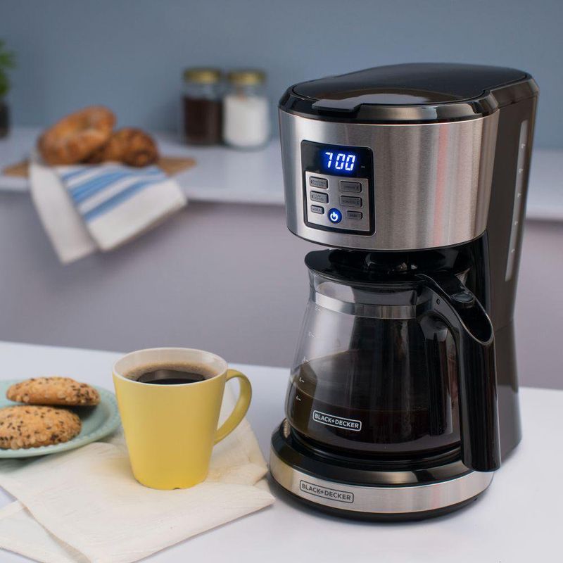 Cafetera 12 Tzs Programable - Black & Decker