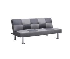 Sofacama Cuadros Gris 175 x 90 x 80 cm - Z