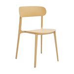 Silla Amarillo Pp 52X48X78 Cm - Z