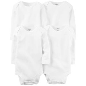 Boddies 4 Pzas Blancos - Carters Varias Tallas