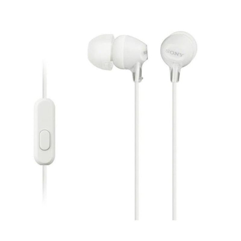 Audifonos Blancos Con Micrófono - Sony
