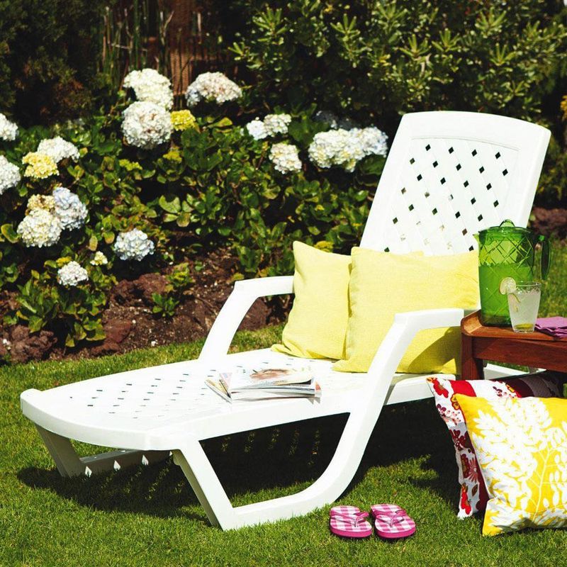 Cama  De Exterior Asoleadora Plástica Arrecife - Rimax