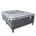 Set de Cama Colchón + Base 2 en 1 Natural Sleep - Indufoam Varios Tamaños