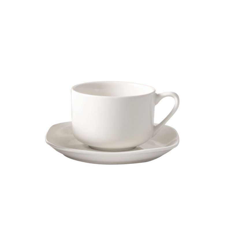 Taza Y Porcelana Blanca - Toscana