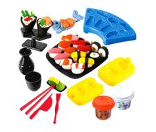 Set De Plasticina Sushi - Playgo