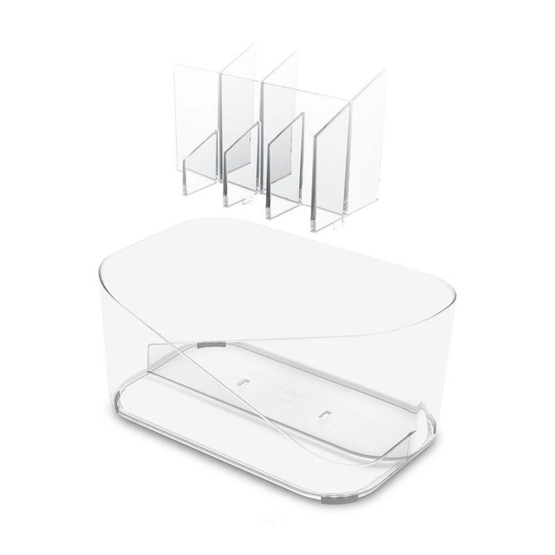 Organizador De Cosméticos Glam Transparente - Umbra