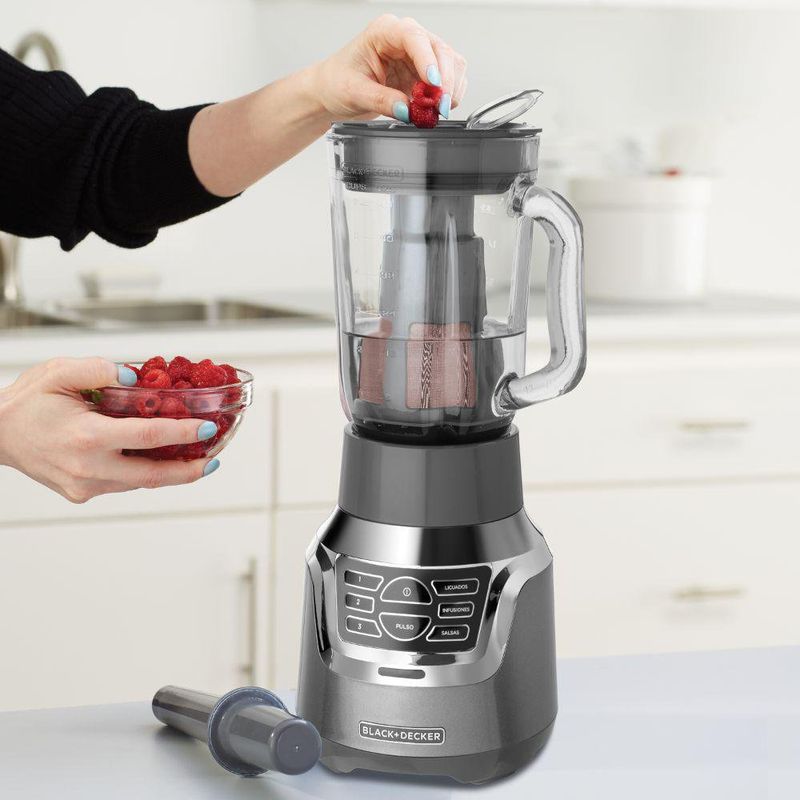 Licuadora Con Vaso De Vidrio 10 Velocidades - Black & Decker - Cemaco