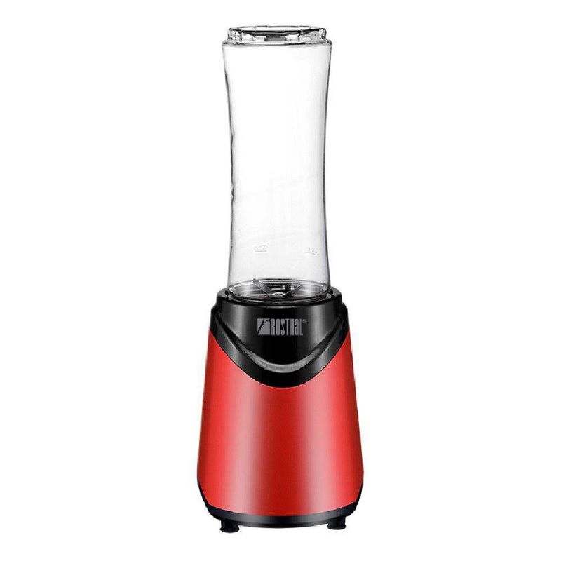 Licuadora Personal Rojo 550 Ml - Rosthal - Cemaco