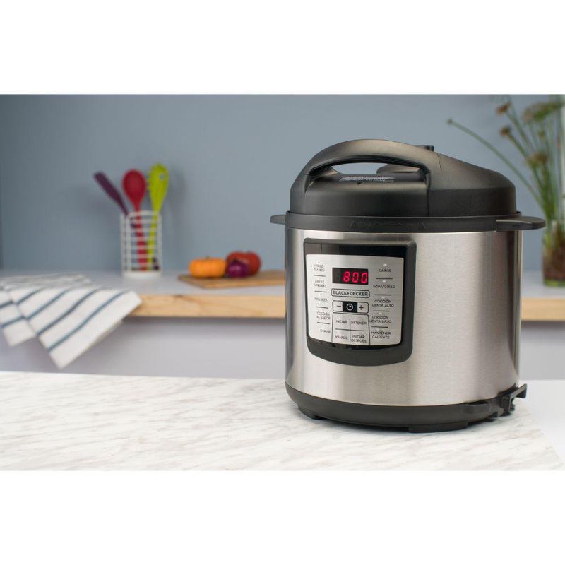 Olla De Presión Eléctrica Digital - Black & Decker