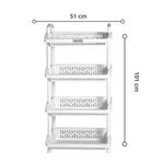 Cesta Modular 4 Niveles - Plastimás Varios Colores