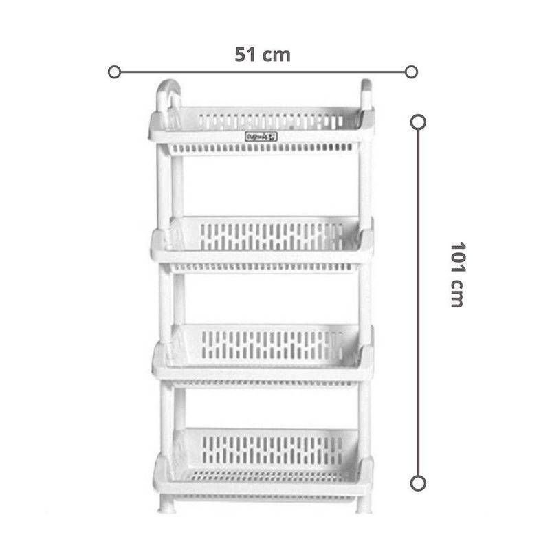 Cesta Modular 4 Niveles - Plastimás Varios Colores