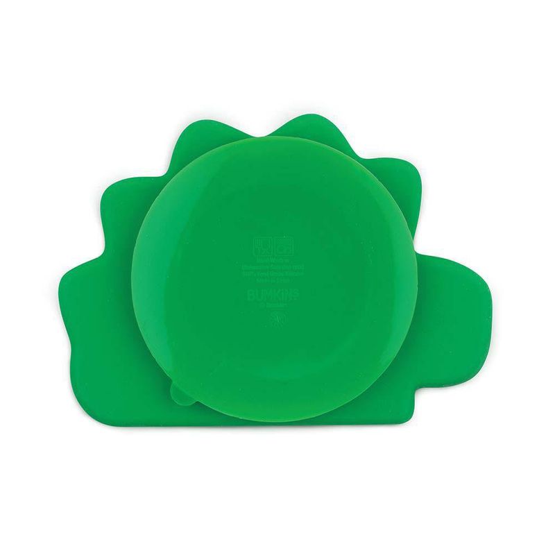 Plato Silicón De Dinosaurio - Bumkins
