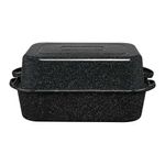 Asador Rectangular Negro Sin Parrilla - Cinsa