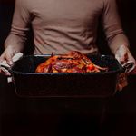 Asador Rectangular Negro sin Parrilla