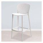 Silla ParaBar Blanca Pp 54X54X105 Cm - Z