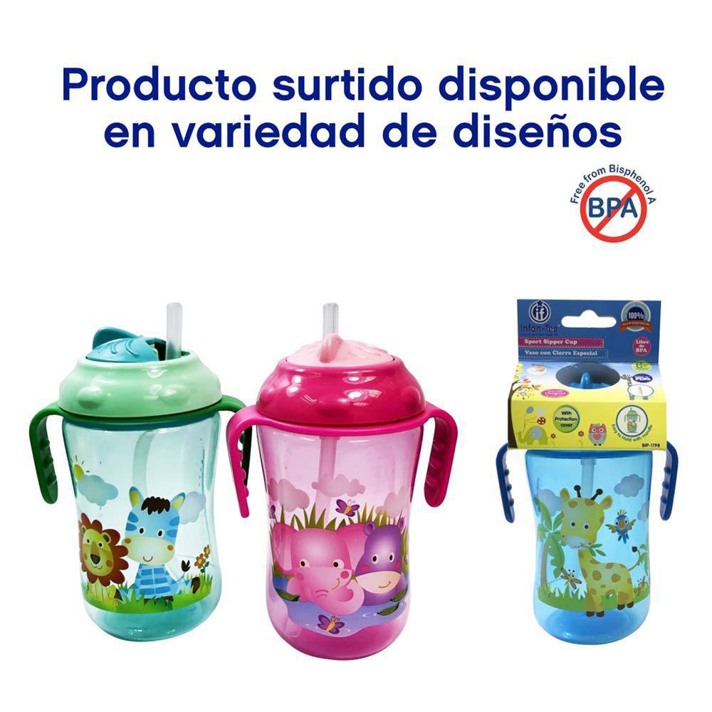 Vaso Entrenador Con Tapa Miracle 360° Azul - Munchkin - Cemaco