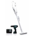 Combo Aspiradora Vertical + Rotomartillo 12 V - Makita