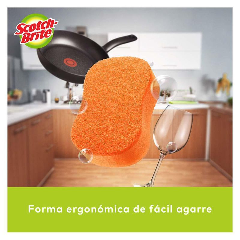 Esponja Doble Uso Cero Rayas 2 Pzs - Scotch Brite