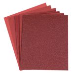 Lija Tela Esmeril Grano 36 Color Rojo - Truper