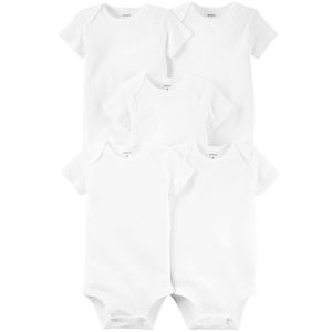 Bodies Blancos 5 Pzas - Carters Varias Tallas