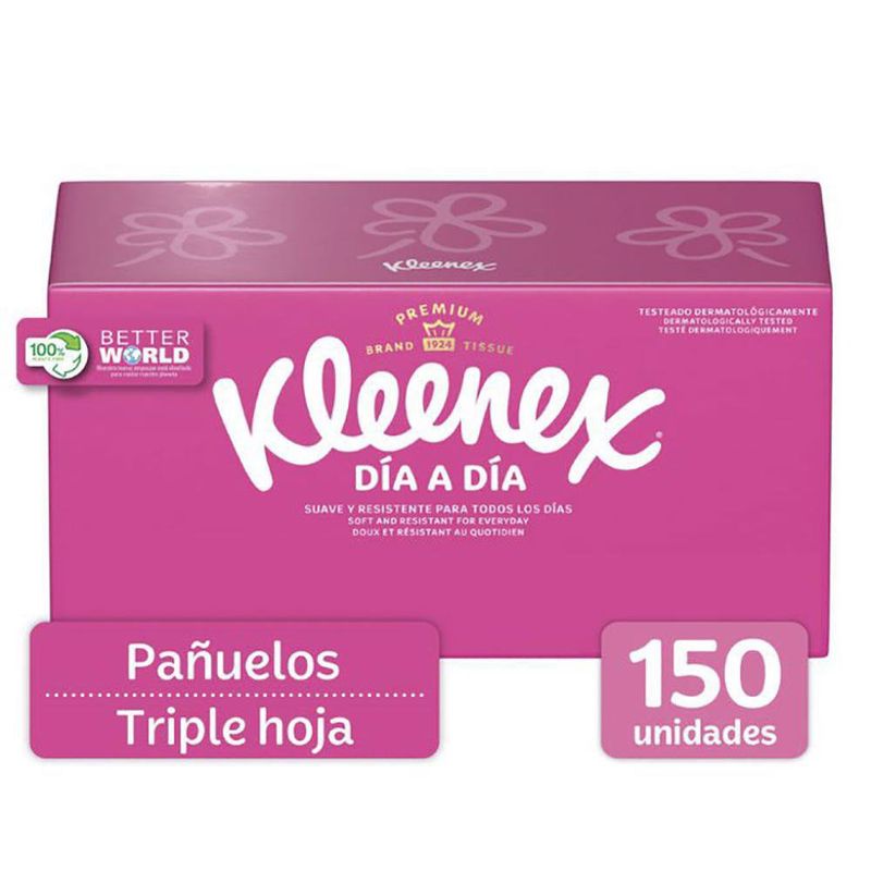 Caja De Pañuelos De Papel 150 Unidades - Kleenex - Cemaco