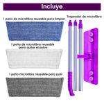 Kit De Mopa Microfibra - Rejuvenate