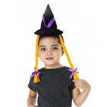 Sombrero De Bruja Con Trenzas