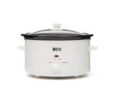 Olla de Cocimiento Lento 4 L Blanca