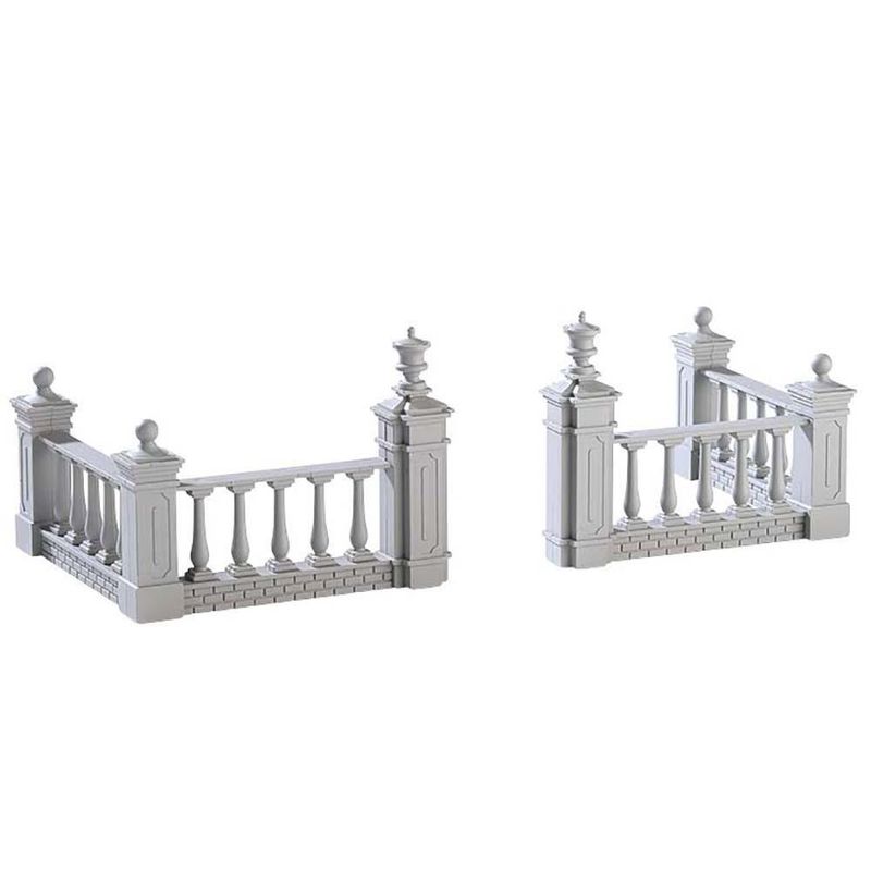 Cerca Beige 4 Vallas Para Villa Navideña - Lemax
