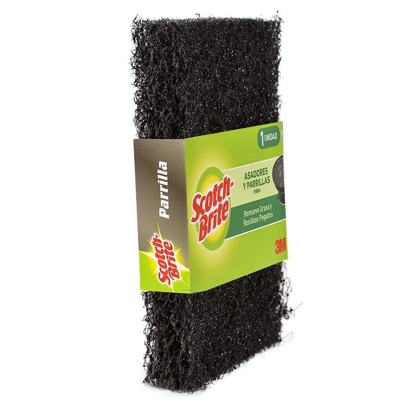 Comprar Fibra Scotch-Brite® Limpieza Pesada Negra Parrilla- 1 Unidad