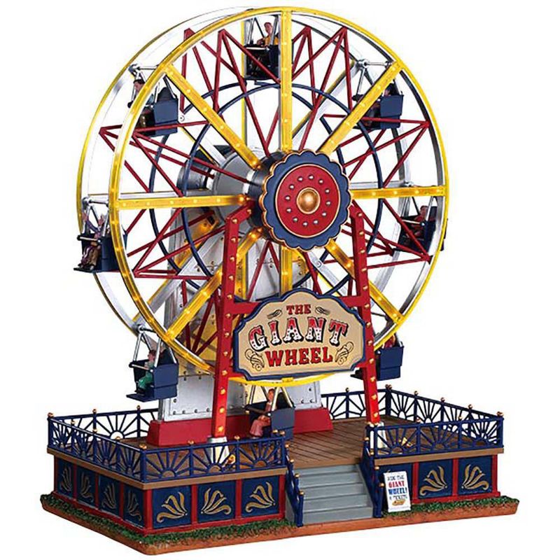 Figura Rueda De La Fortuna 4.5 V Para Villa Navideña - Lemax