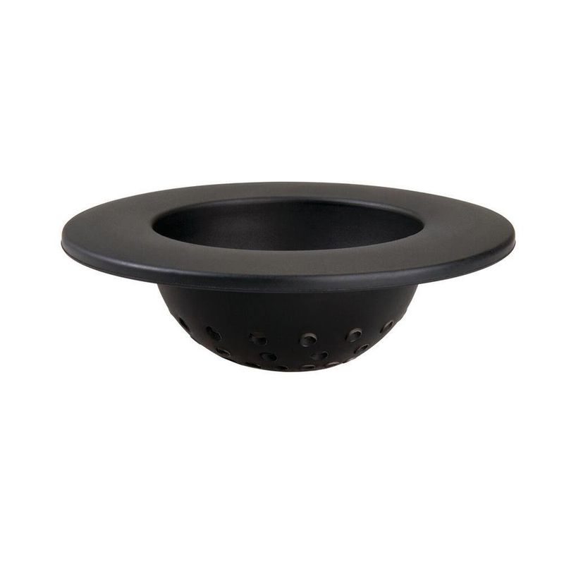 Colador Para Lavaplatos De Silicón Negro - Interdesign