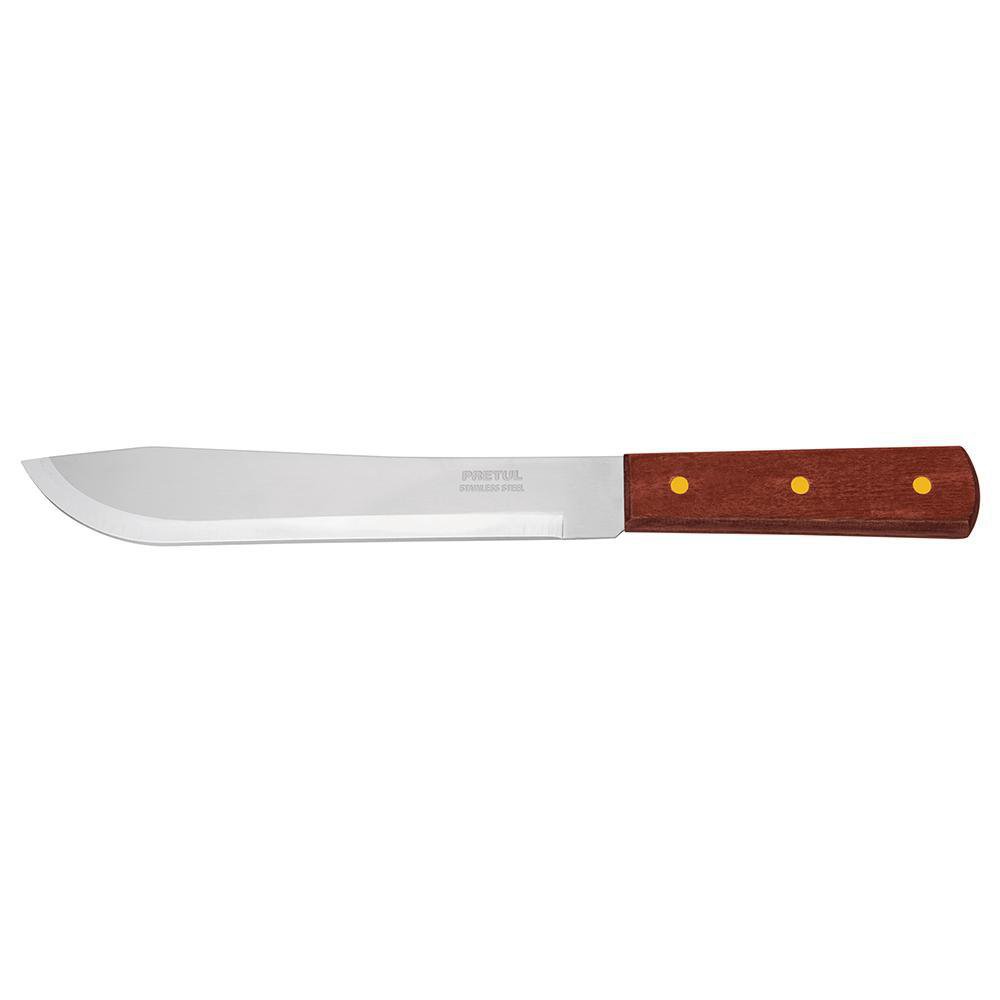 Cuchillo de cocina con mango de madera de boj 10 cm - Acero inoxidable -  Pallarès